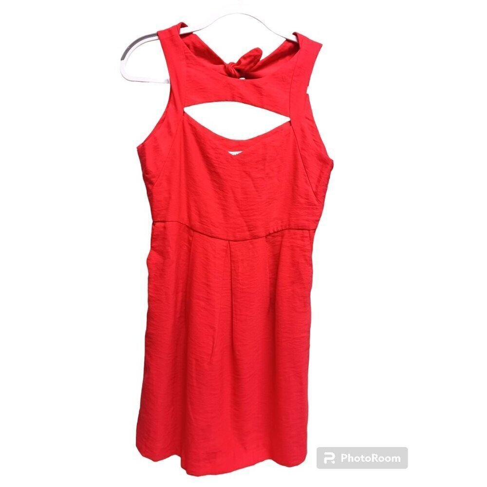 Claudie Pierlot French Cut-Out Mini Dress Pockets Size 4